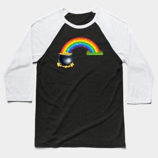A pot of gold at the end of the rainbow. Baseball T-Shirt